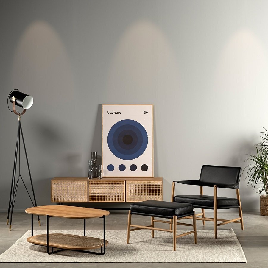HANS K BREMEN LOUNGE OTTOMAN