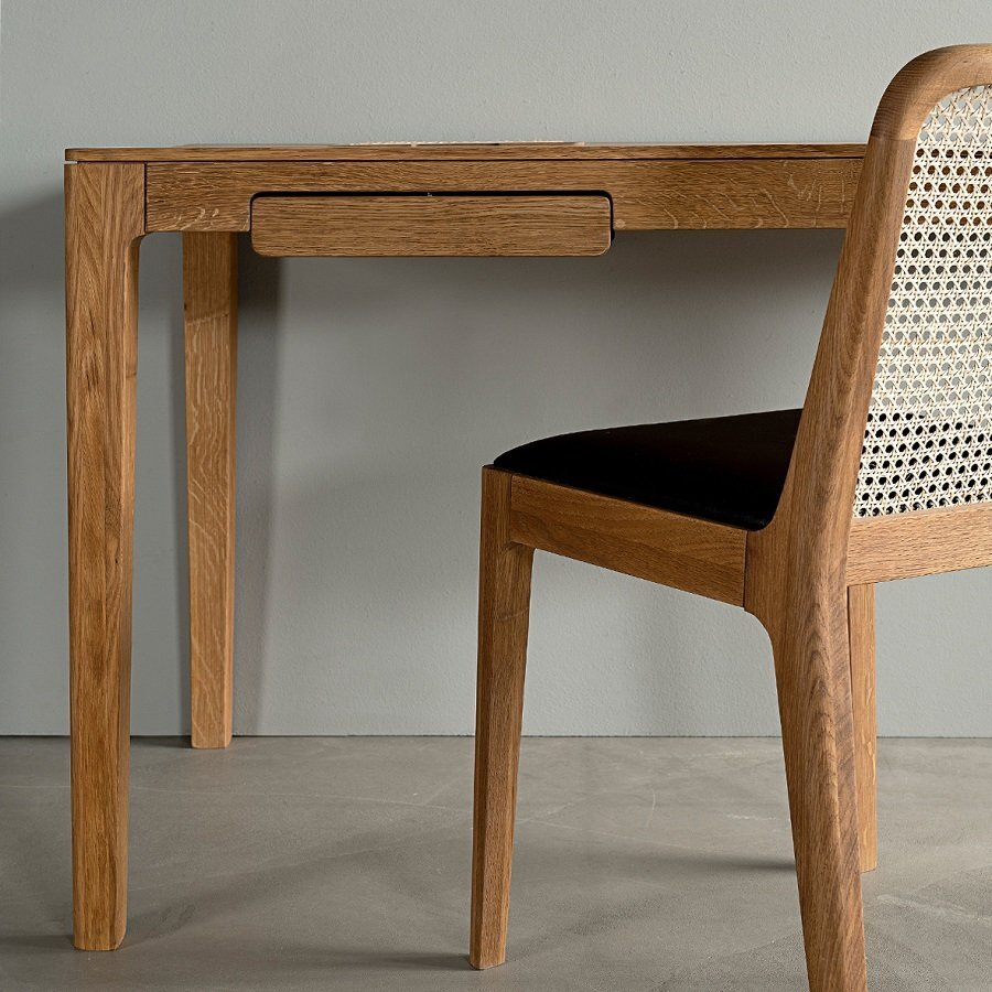 HANS K RACQUET CHAIR OAK OILED