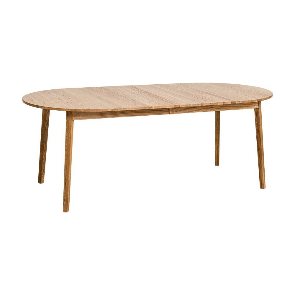 HANS K RAINBOW TABLE 205(50)X100CM- SOLID OAK