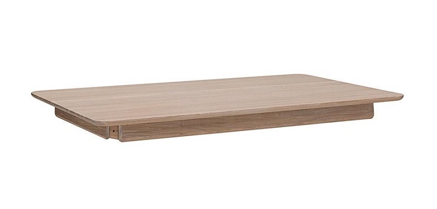 HANS K ZIGZAG TABLE TOP-MEDIUM-BLONDE STAIN