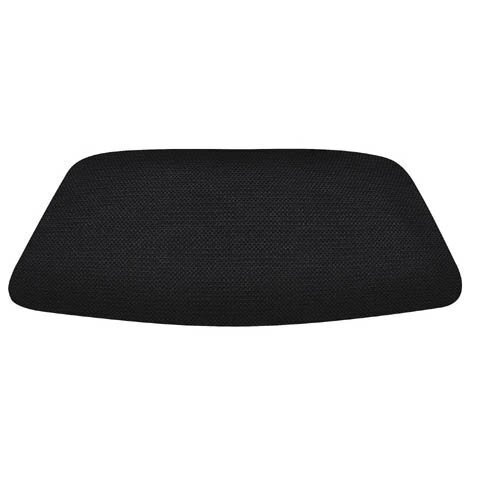 HANS K VERONA CHAIR- SEAT LEATHER BLACK