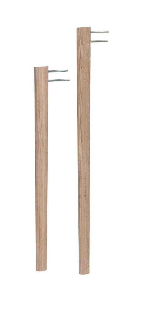 Hans K Zigzag set of legs 75cm - Stuhlbeine - ash blonde