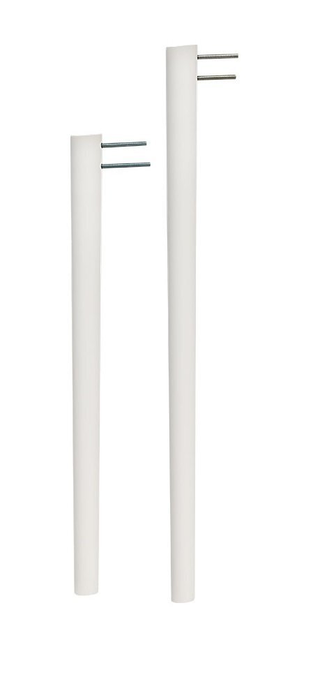 Hans K Zigzag set of legs 75cm - Stuhlbeine - 75 cm - white