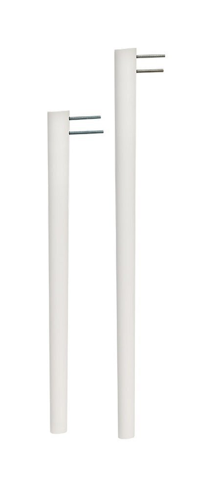 Hans K Zigzag set of legs 75cm - Stuhlbeine - 90 cm - White