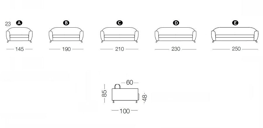Milano Charles Sofa