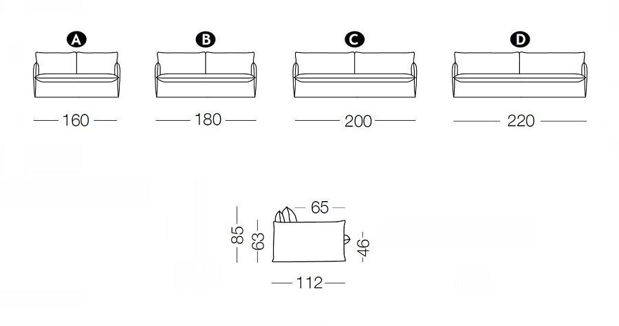 Milano Clarke XL Sofa
