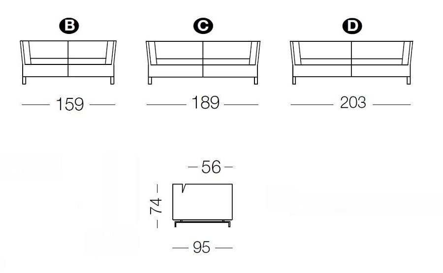 Milano Benny Sofa