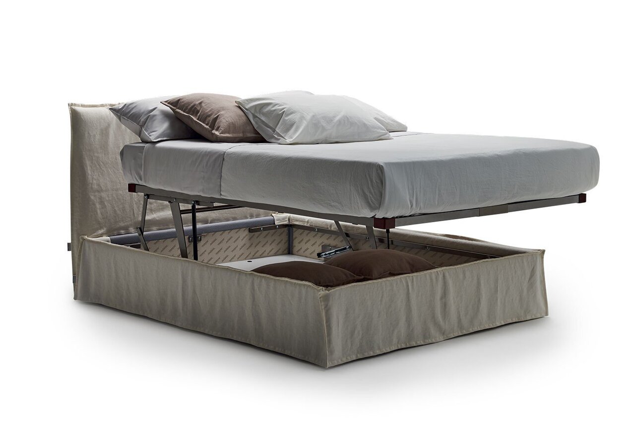 Milnao Naxos Doppelbett mit Stauraumbox