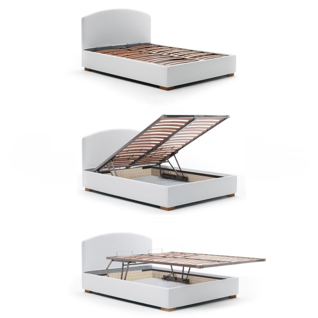 Milnao Bahamas Doppelbett mit Stauraumbox
