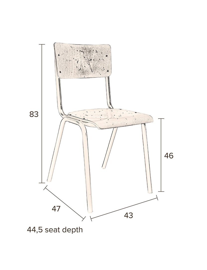 Dutchbone Scuola Chair