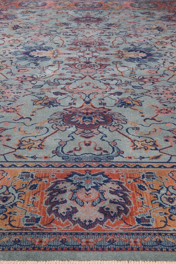 Dutchbone Bid Carpet - Old Green
