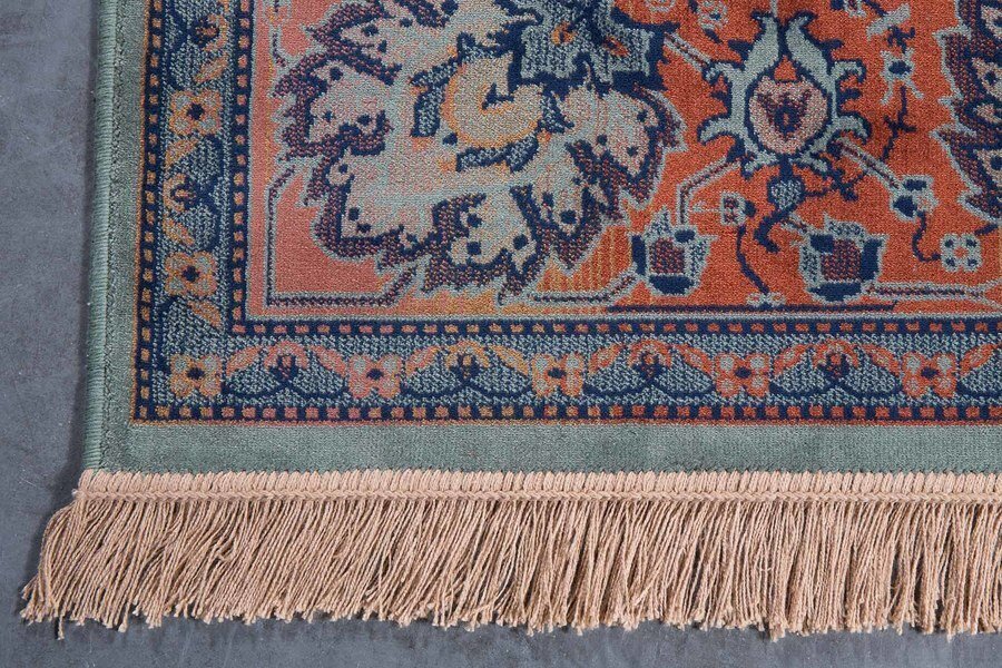 Dutchbone Bid Carpet - Old Green