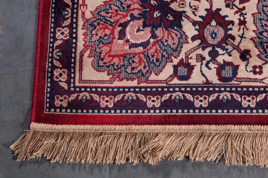 Dutchbone Bid Carpet - Old Red