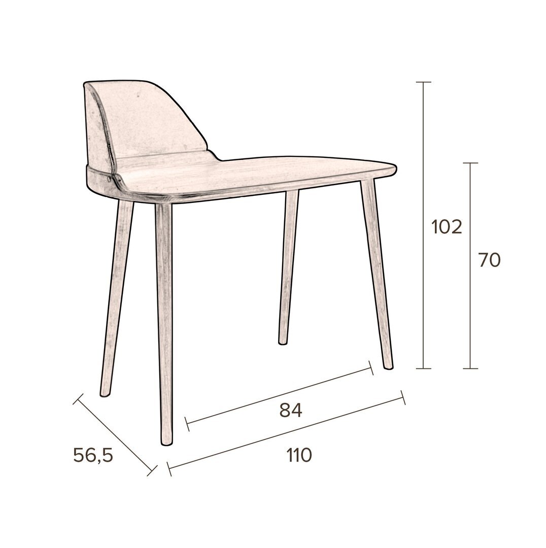 Dutchbone Finn Desk Table