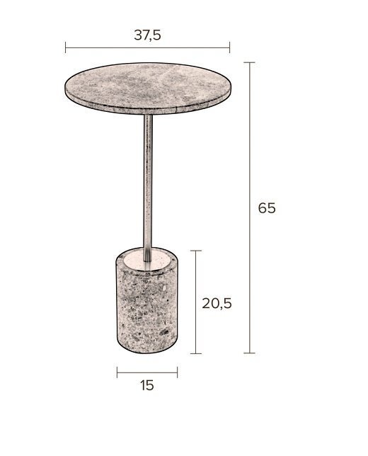 Dutchbone Gunnar Side Table