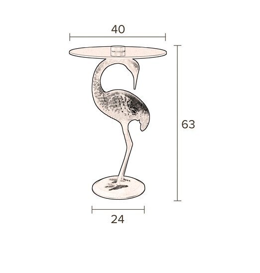 Dutchbone Crane Side Table