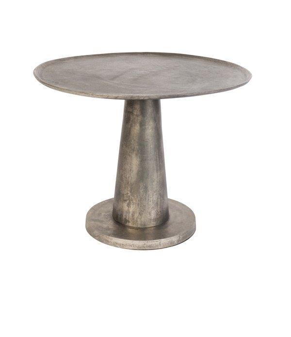Dutchbone Braza Square Counter Table - Nickel