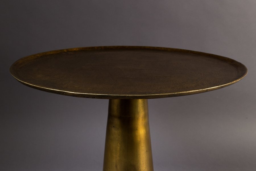 Dutchbone Braza Square Counter Table - Brass