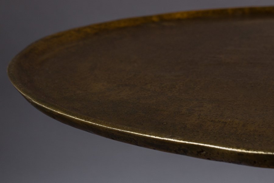 Dutchbone Braza Square Counter Table - Brass