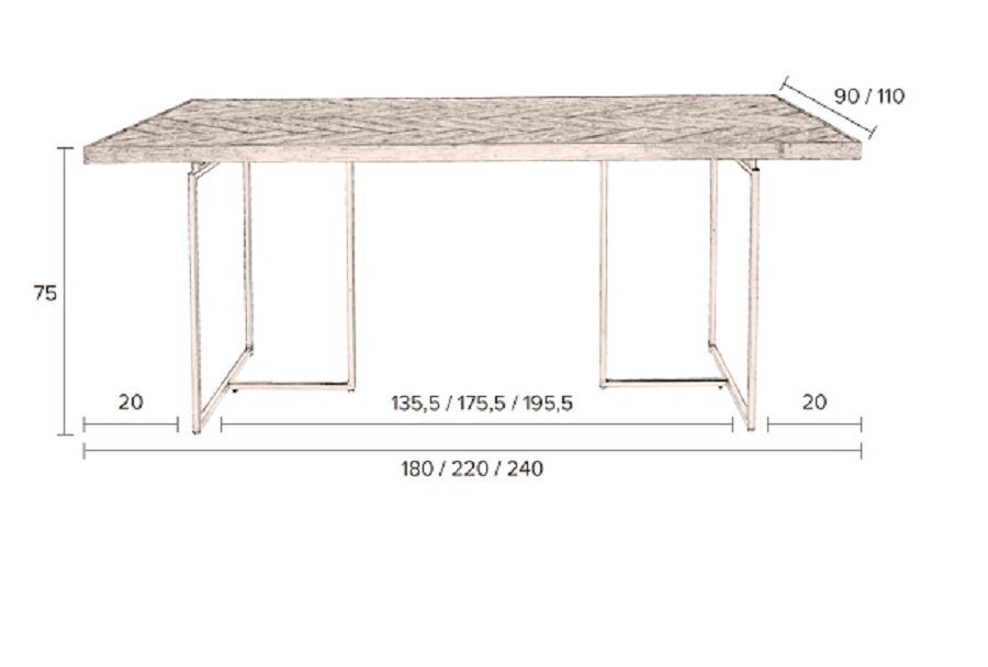 Dutchbone Class Dining Table