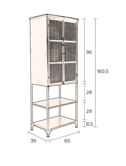 Dutchbone Denver Cabinet High