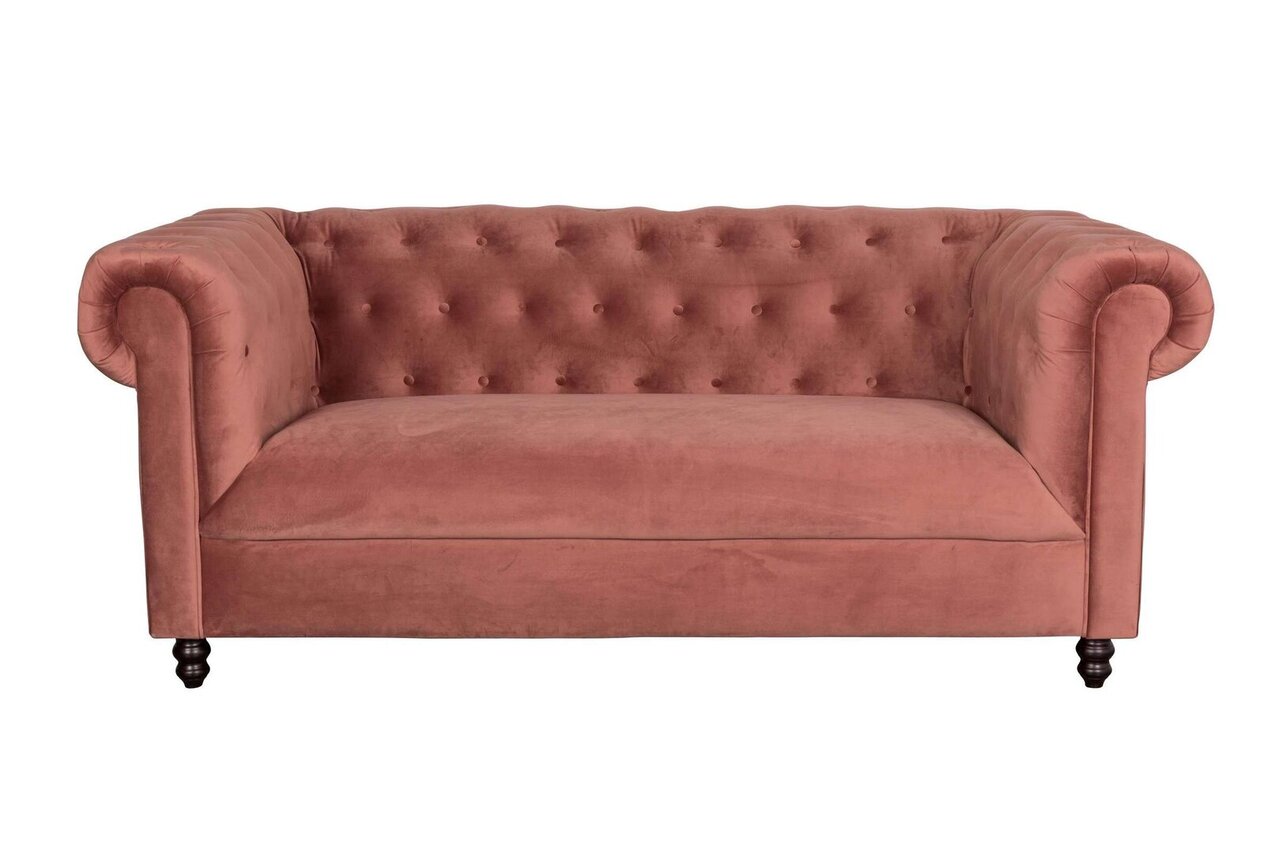 Dutchbone Chester Sofa velvet Pink