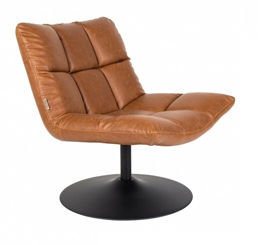 Dutchbone Bar Lounge Chair - Vintage Brown