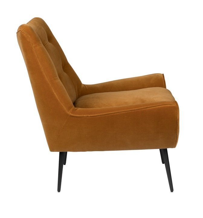 Dutchbone Glodis Lounge Chair - Whiskey