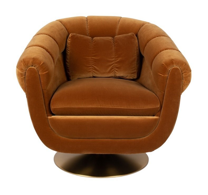 Dutchbone Member Lounge Chair - Whiskey