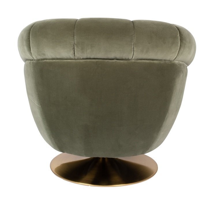 Dutchbone Member Lounge Chair - Olive