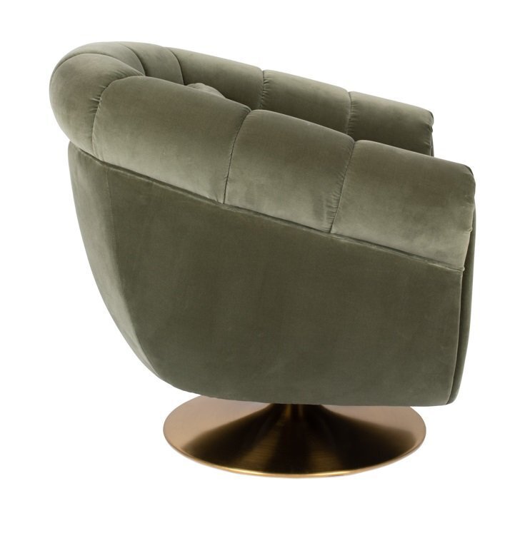 Dutchbone Member Lounge Chair - Olive