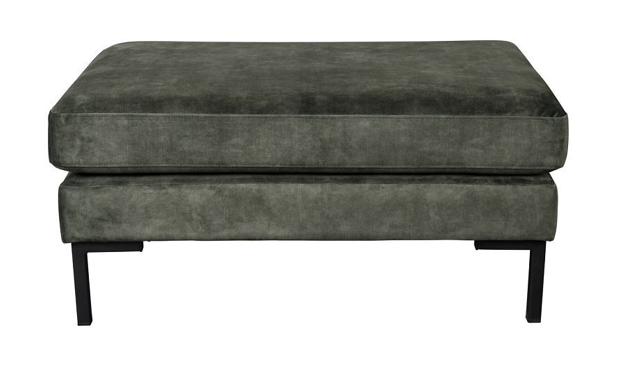 Dutchbone Houda Hocker - Forest