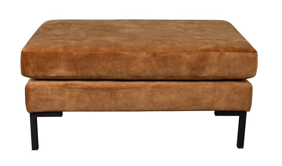 Dutchbone Houda Hocker - Caramel