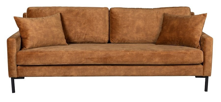 Dutchbone Houda 3-Seater - Caramel