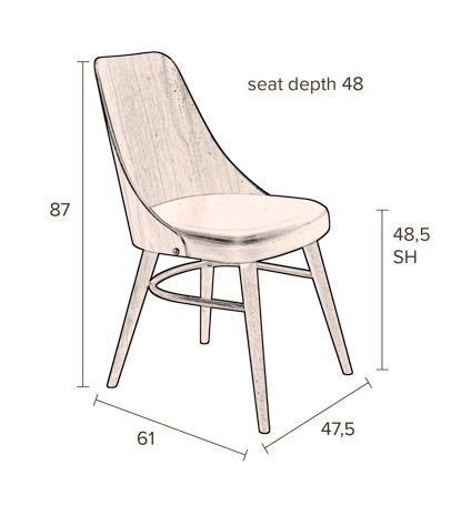 Dutchbone Chaya Chair