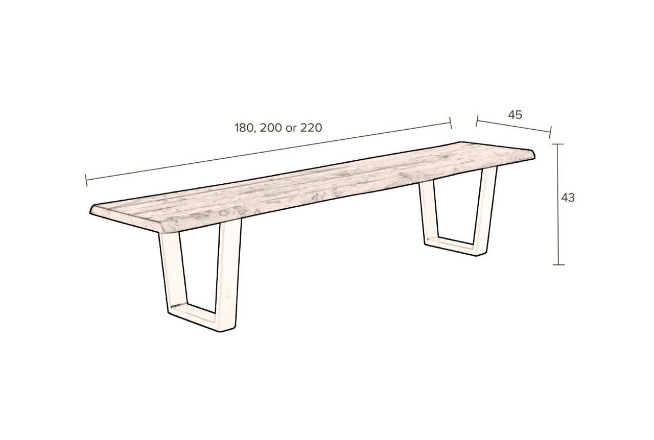 Dutchbone Aka Bench