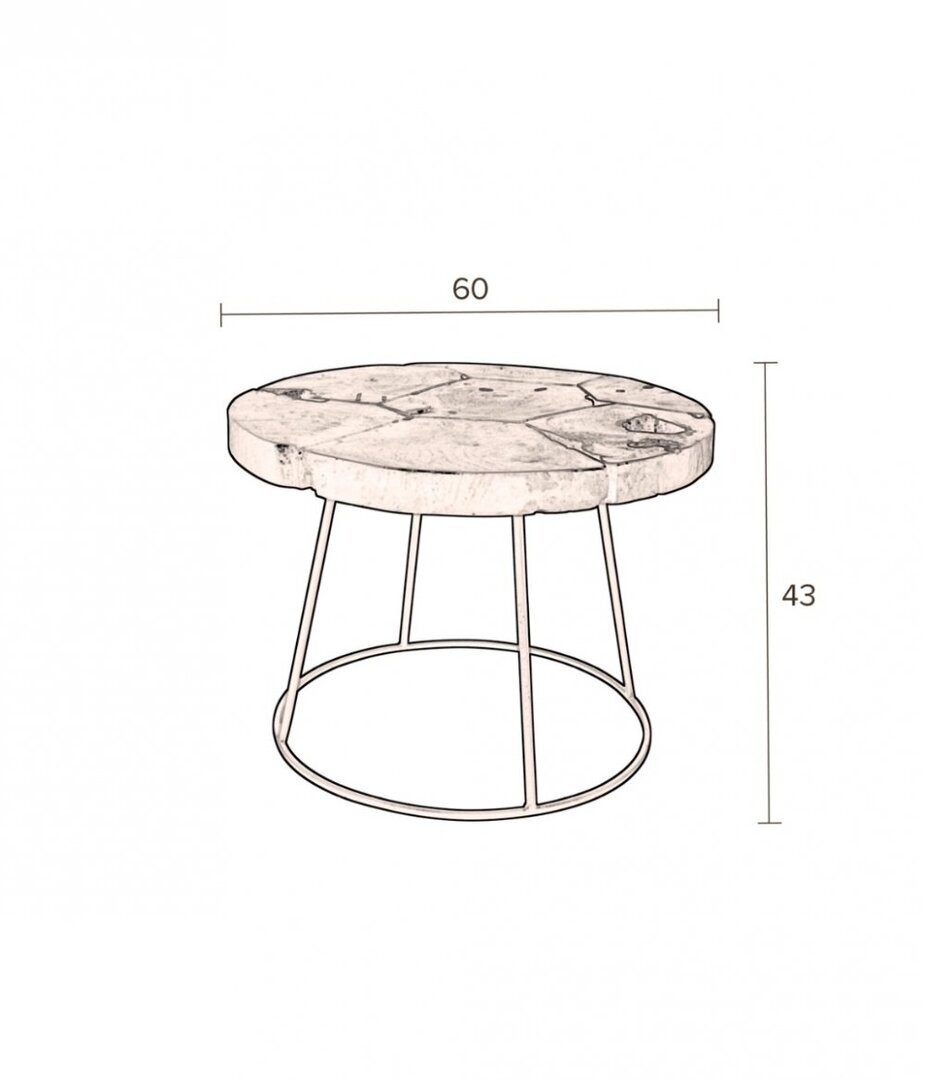 Dutchbone Kraton Side Table - Small