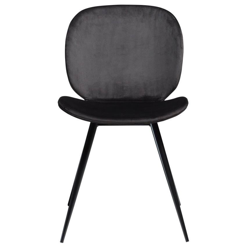 Dan-Form CLOUD Chair Meteorite Black Velvet