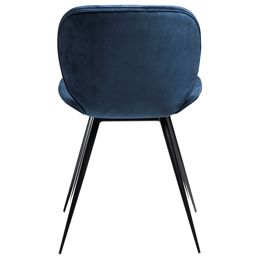 Dan-Form CLOUD Chair Meteorite Blue Velvet