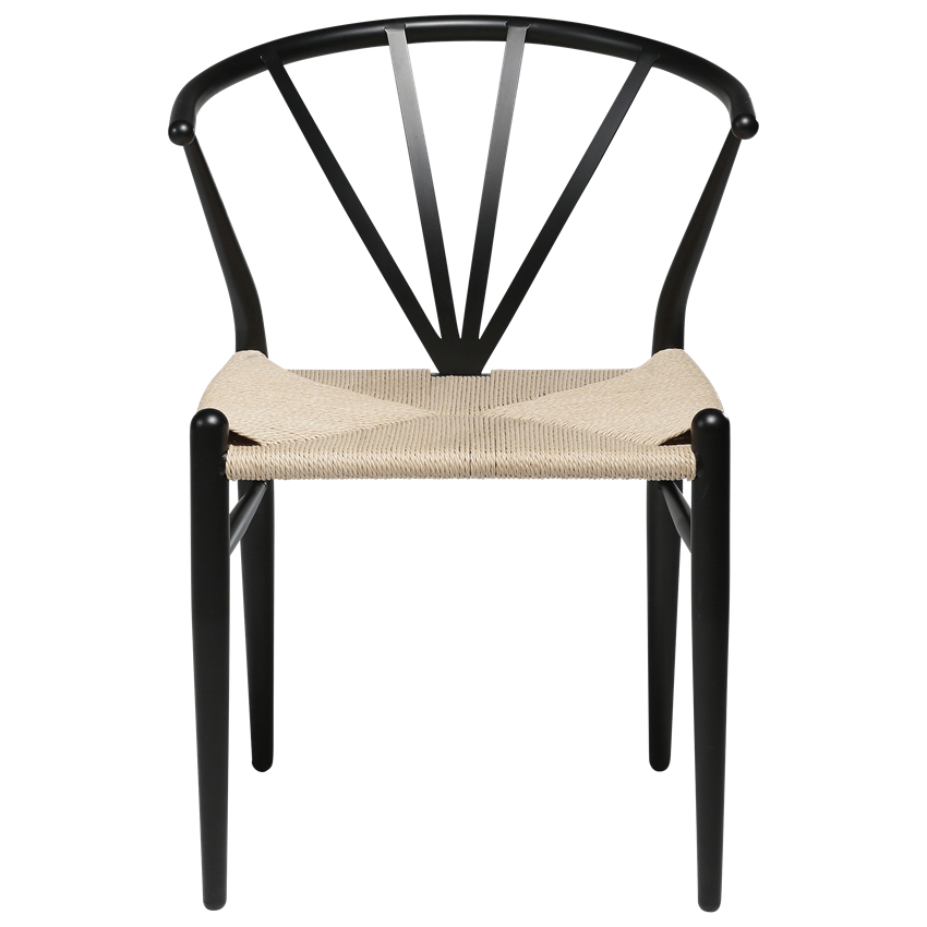 Dan-Form DELTA Chair Black Lacquer Legs