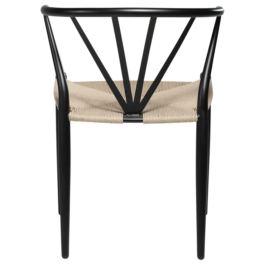 Dan-Form DELTA Chair Black Lacquer Legs