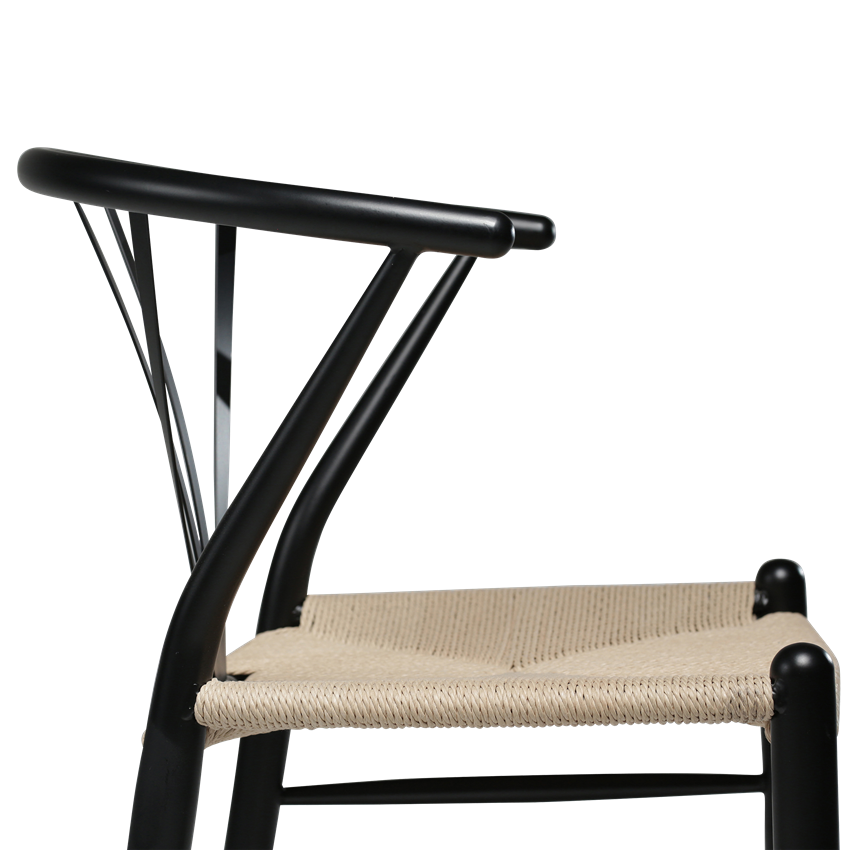 Dan-Form DELTA Chair Black Lacquer Legs