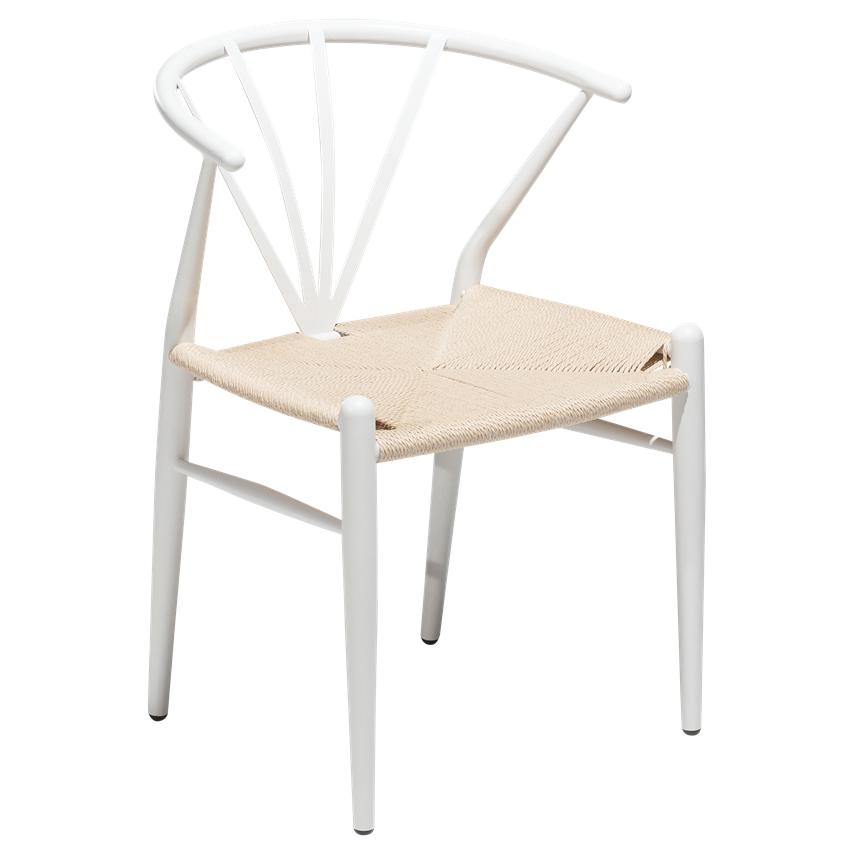 Dan-Form DELTA Chair White Lacquer Legs