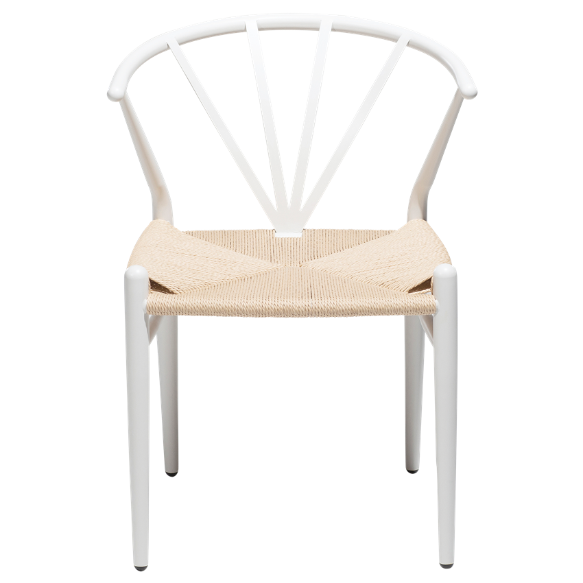 Dan-Form DELTA Chair White Lacquer Legs