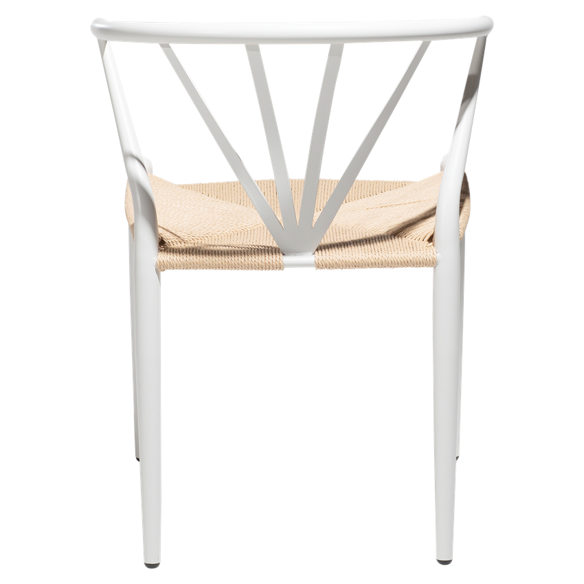 Dan-Form DELTA Chair White Lacquer Legs