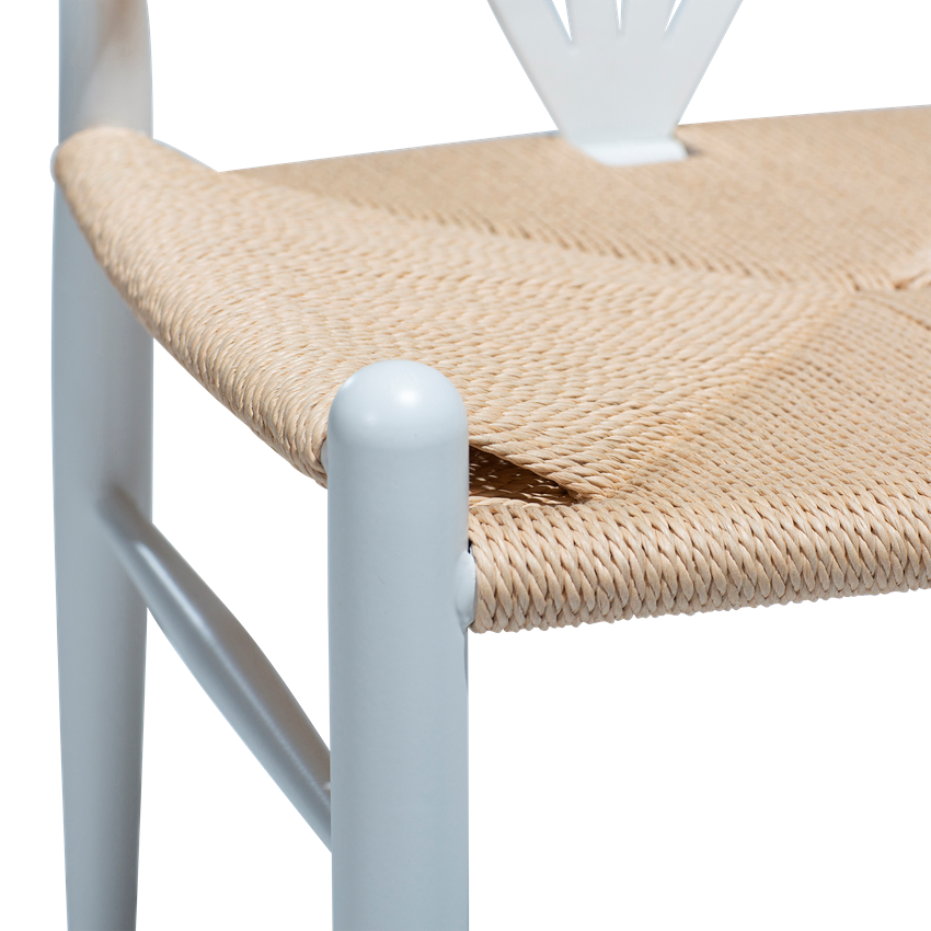 Dan-Form DELTA Chair White Lacquer Legs