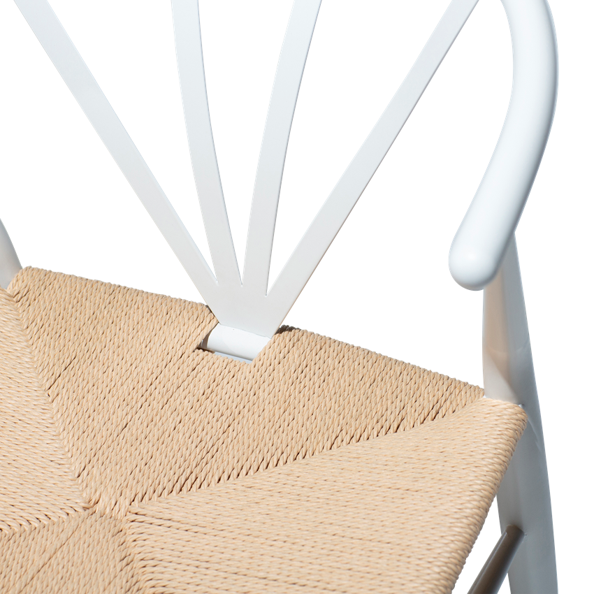 Dan-Form DELTA Chair White Lacquer Legs