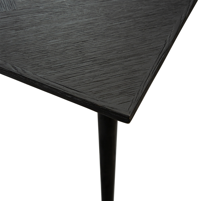 Dan-Form BONE table Black stained ash Rectangular top