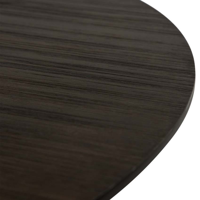 Dan-Form ECLIPSE table top Grey stained ash table top round