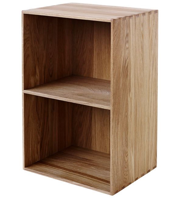 FDB Mobler B98 Bücherregal in Eiche - D 28 cm